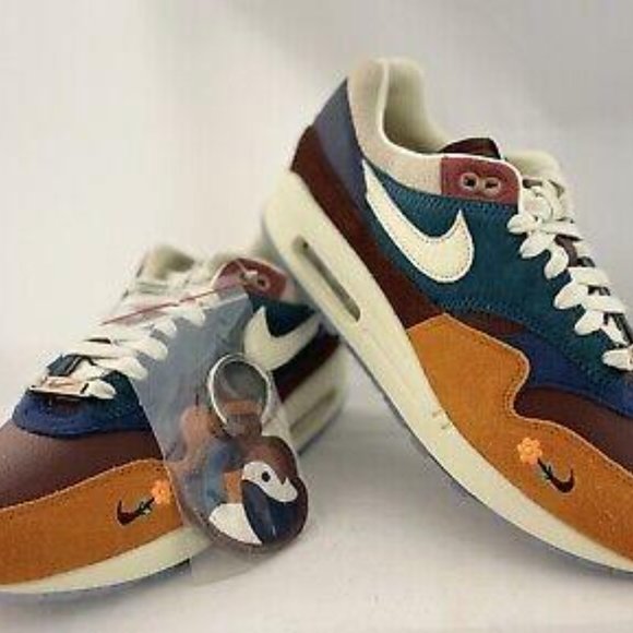 Nike x Kasina Air Max 1 SP WonAng Orange Size 10 DQ8475800 - Picture 7 of 8